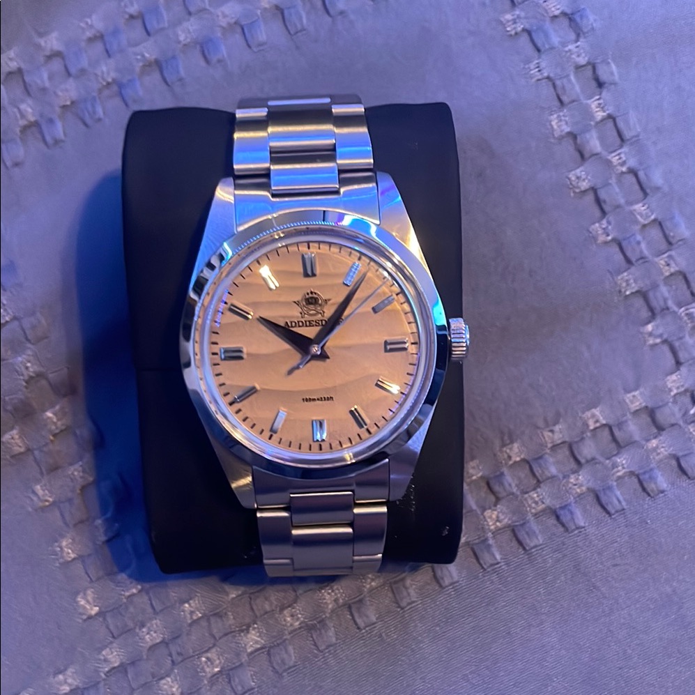 Silver And Gold Mens Watch